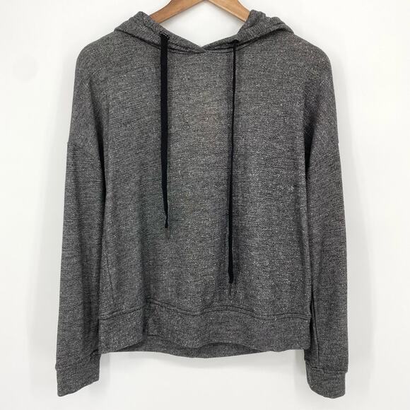 NWT EVERLEIGH NORDSTROM Cozy Pullover Hoodie Sweater Heather Grey Size Small - Picture 1 of 6